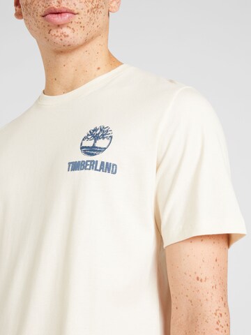 TIMBERLAND T-shirt i vit