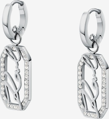 Karl Lagerfeld Earrings in Silver: front