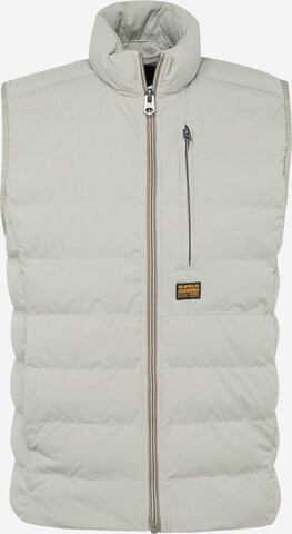 G-Star RAW Bodywarmer 'Foundation' in Grijs: voorkant