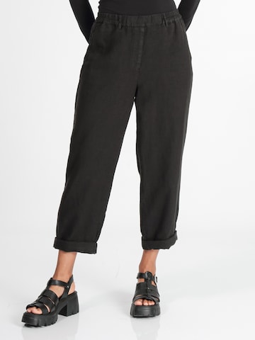 GRIZAS - Loosefit Pantalón en negro: frente