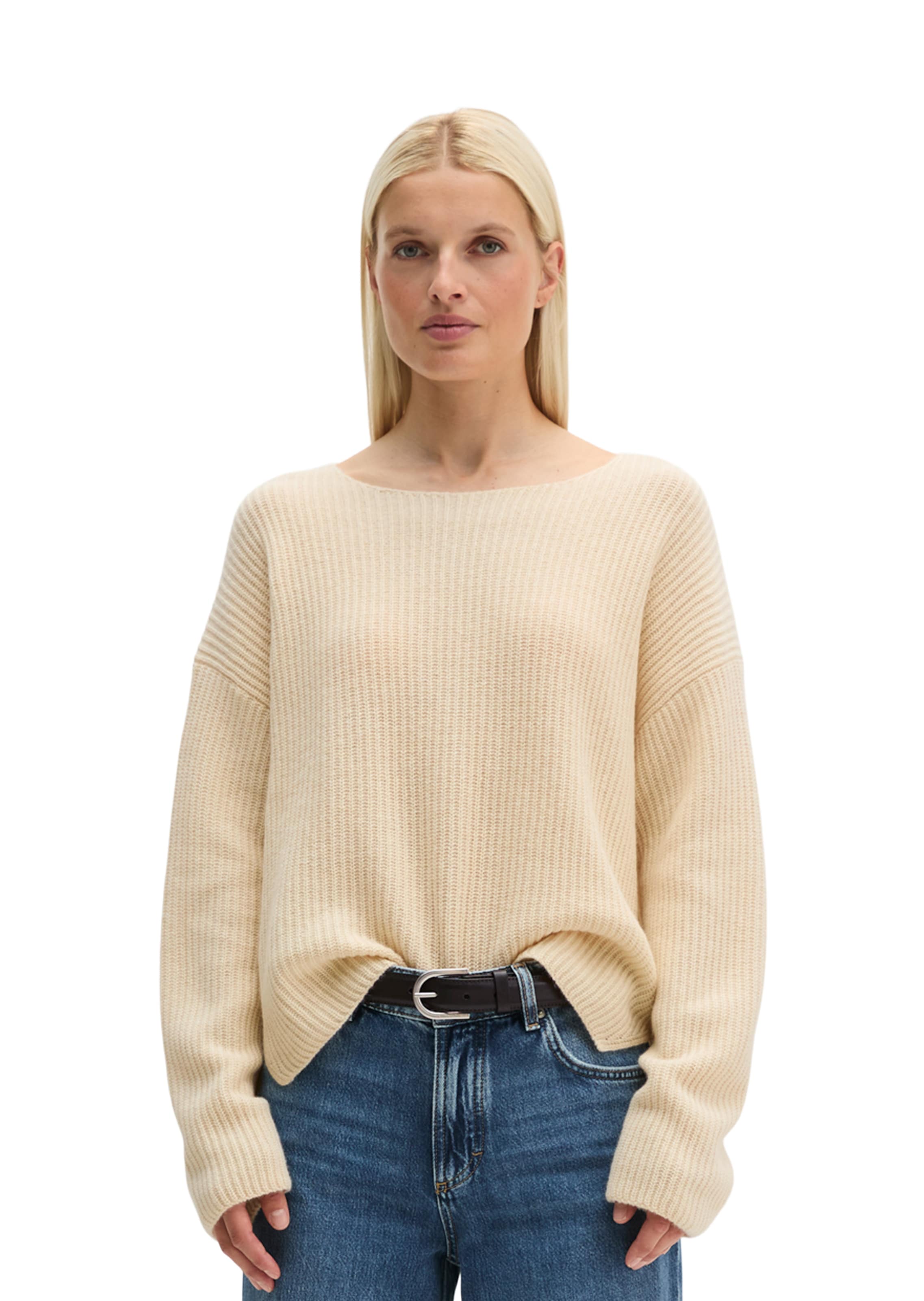 Pullover di Marc O'Polo in beige: frontale