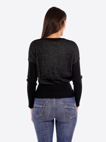 Pull-over 'Maglia' Yes Zee en noir