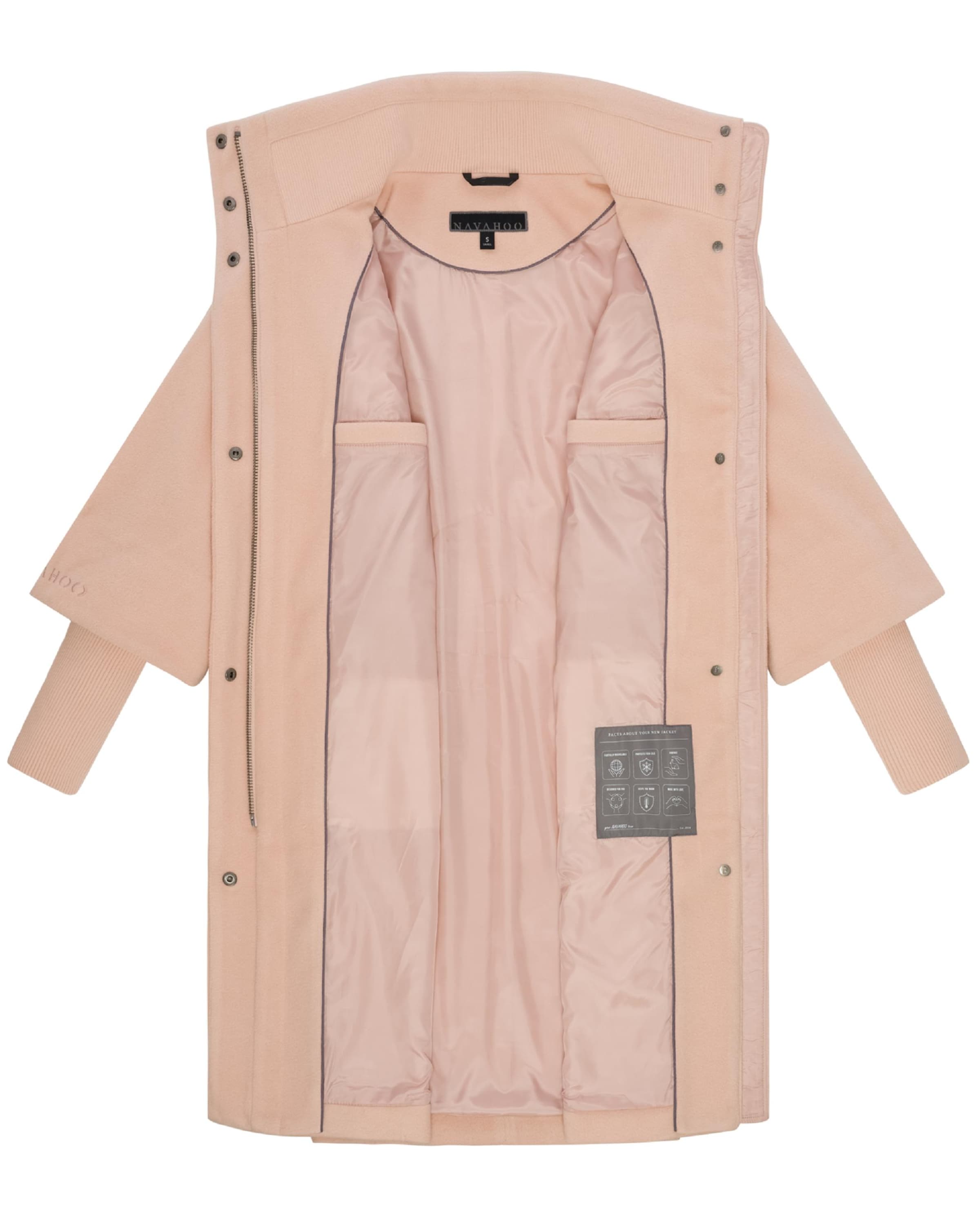 NAVAHOO Ανοιξιάτικο και φθινοπωρινό παλτό 'Polarblüte 14' σε πορτοκαλί