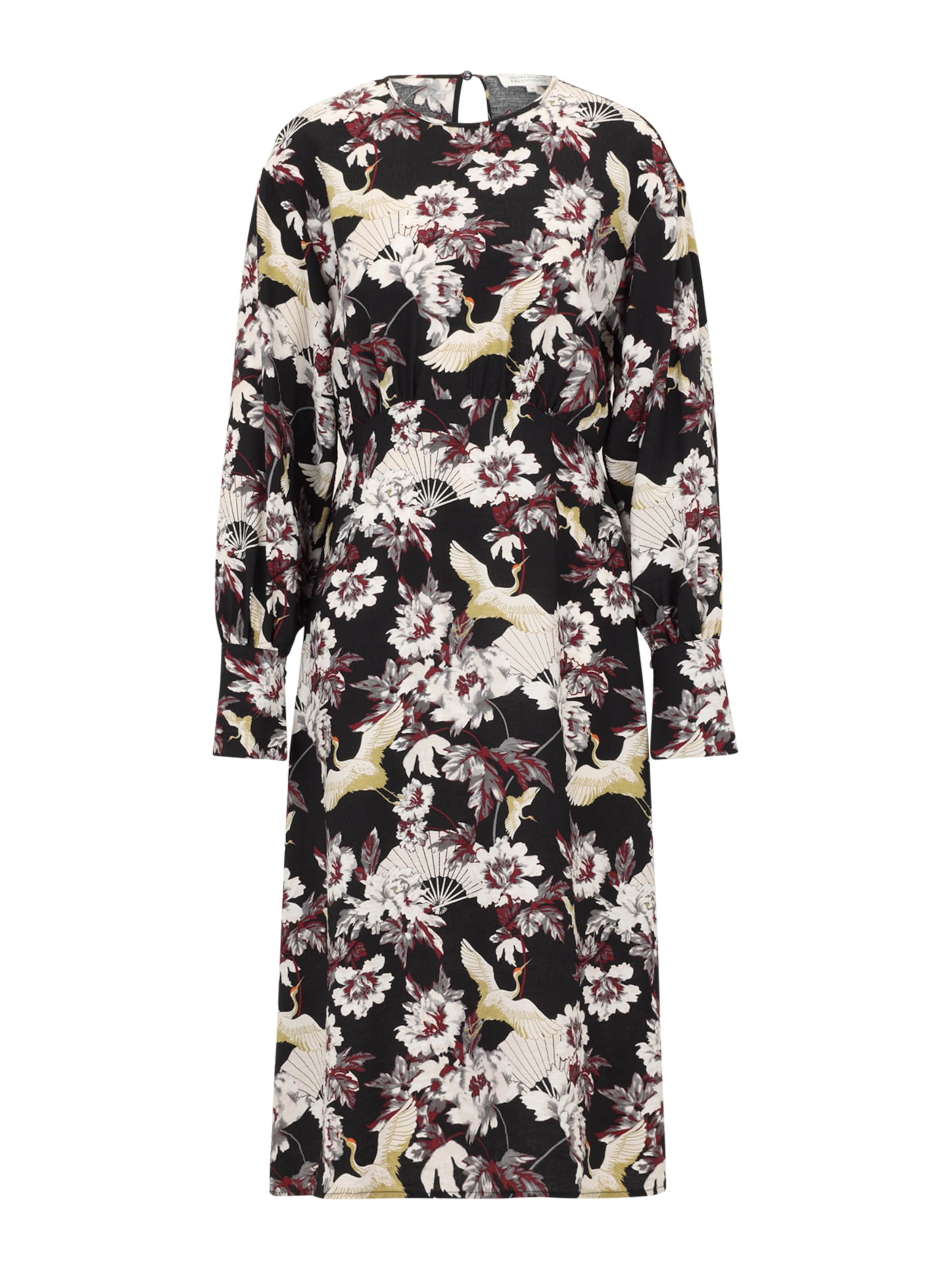 Guido Maria Kretschmer Women Haljina 'Orelia' u siva / bordo / crna / bijela, Pregled proizvoda