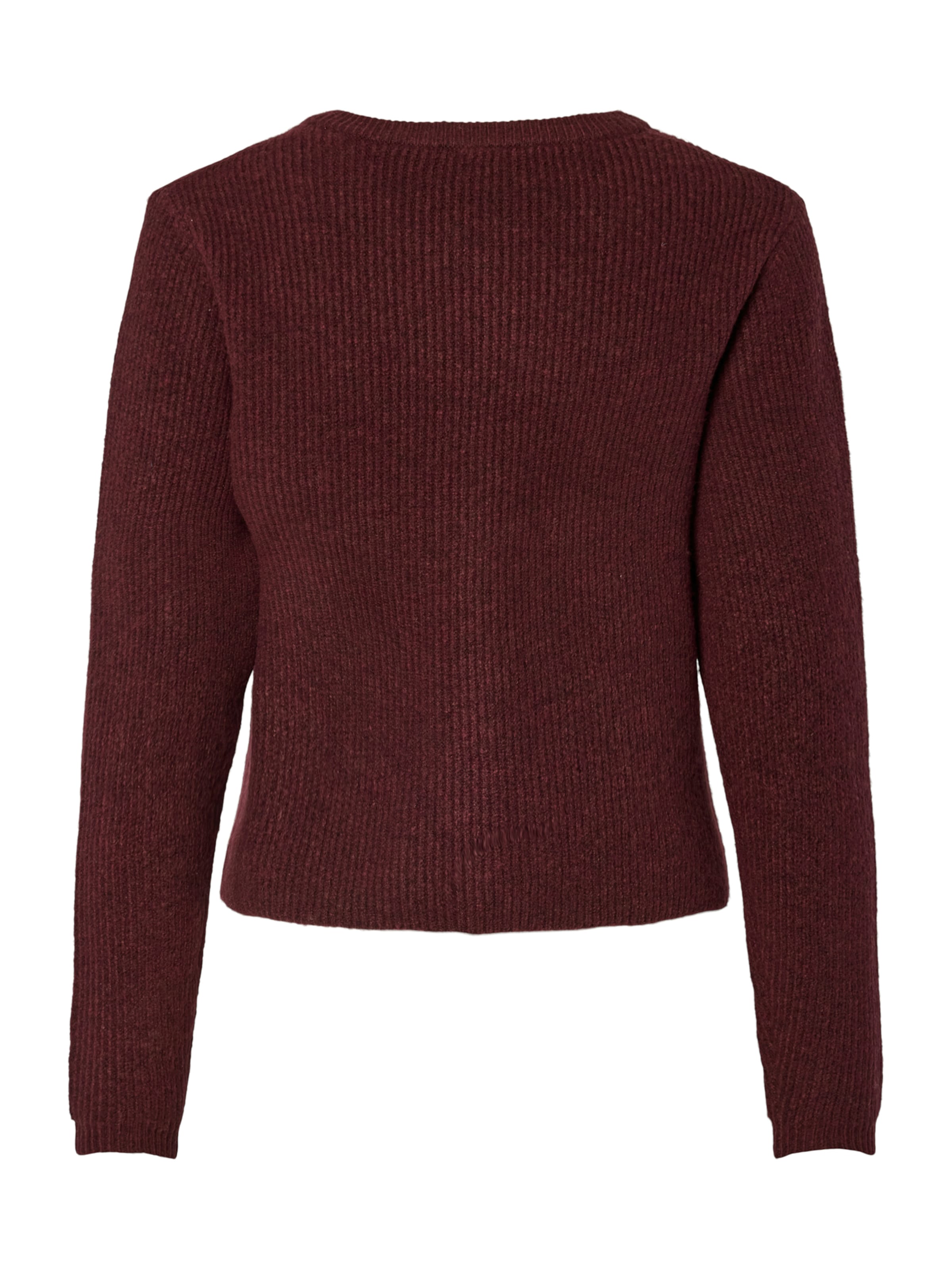 PIECES Плетена жилетка 'PCSILLY' в червено