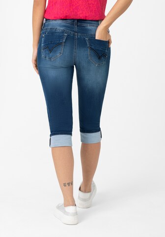 Skinny Jean 'Tali' TIMEZONE en bleu