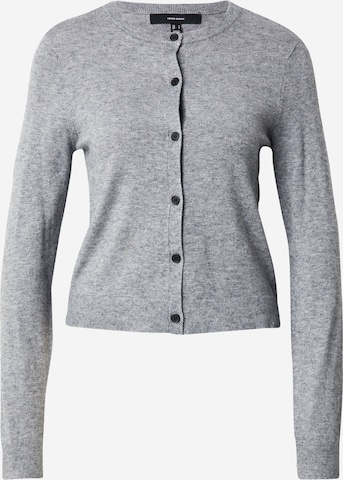 Cardigan 'VMVICKY' VERO MODA en gris : devant