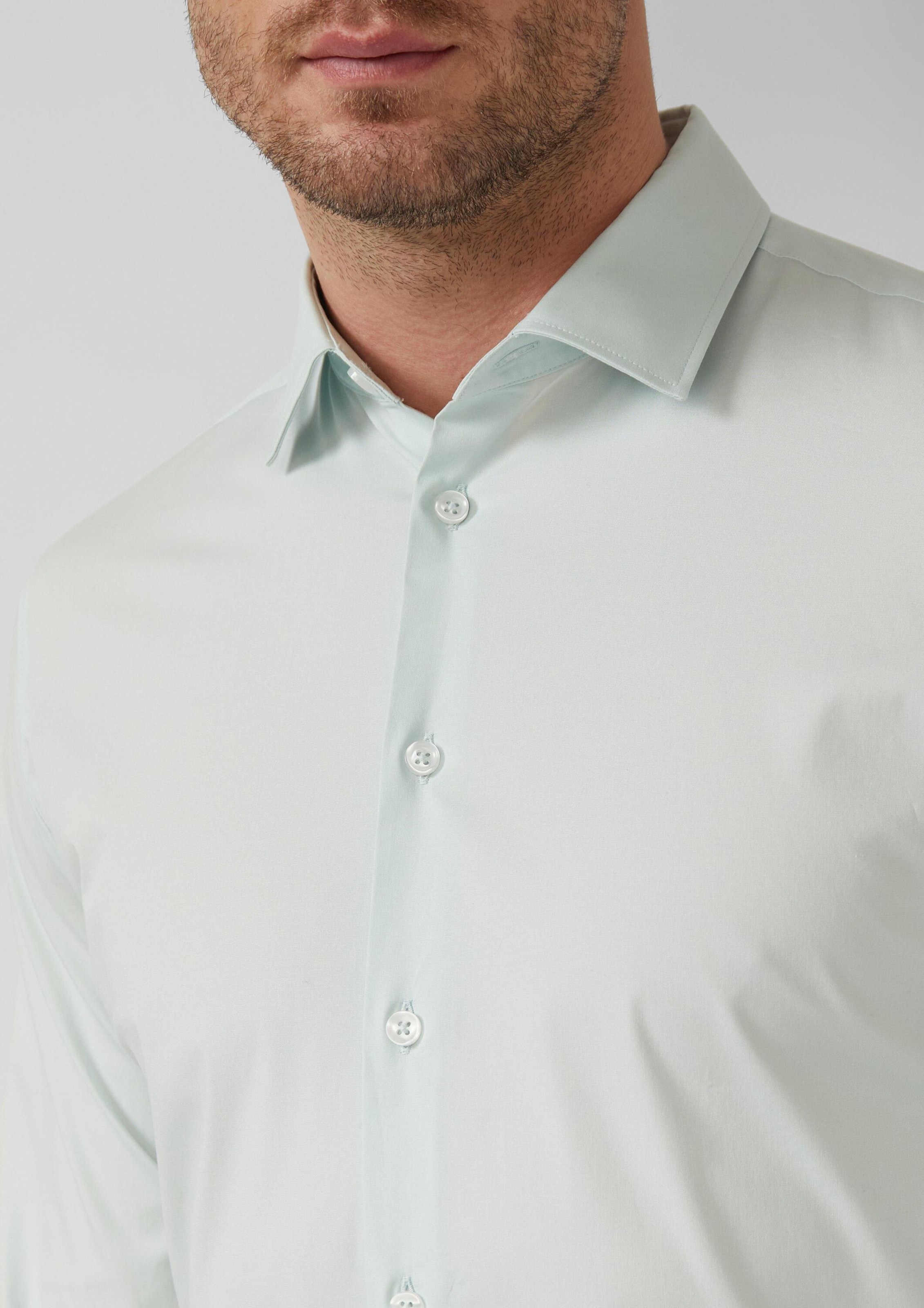 s.Oliver Regular fit Button Up Shirt in Blue