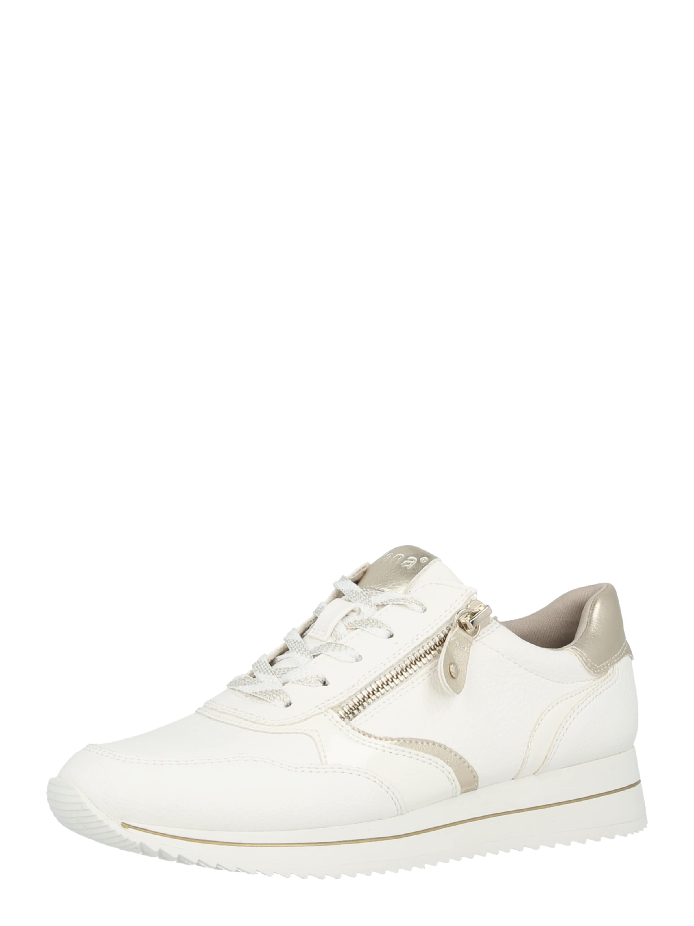 JANA Trampki niskie w kolorze biały: przód