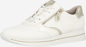 JANA Trampki niskie w kolorze biały: przód