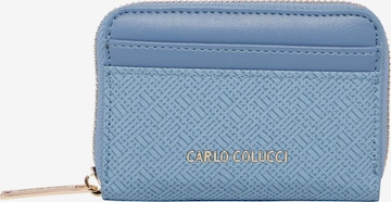 Porte-monnaies 'Dezini' Carlo Colucci en bleu : devant