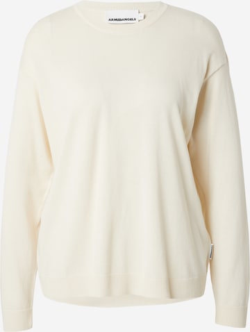 Pull-over 'LARUNAA' ARMEDANGELS en beige : devant