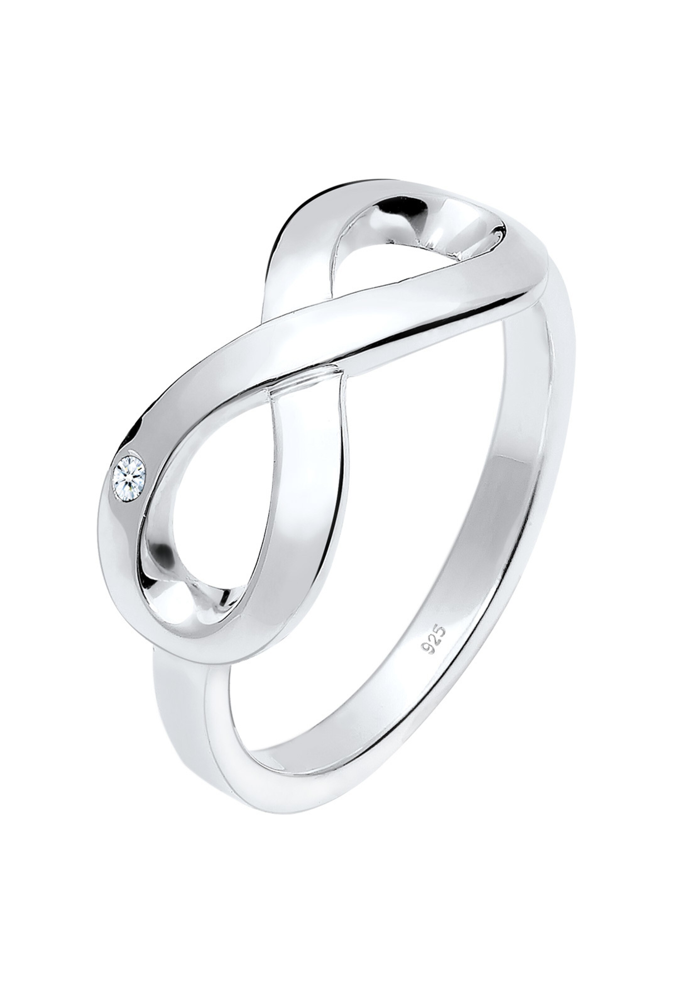 Bague 'Infinity' Elli DIAMONDS en argent : devant