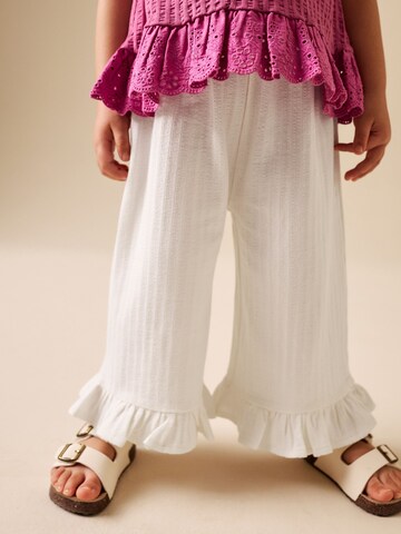 Next Свободный крой Штаны в Белый: спереди