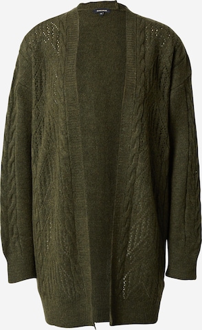 MORE & MORE Knit Cardigan in Green: front