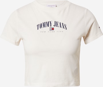 Tommy Jeans Skjorte i hvit: forside