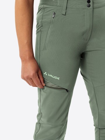 VAUDE Regular Outdoor trousers 'Elope' in Green