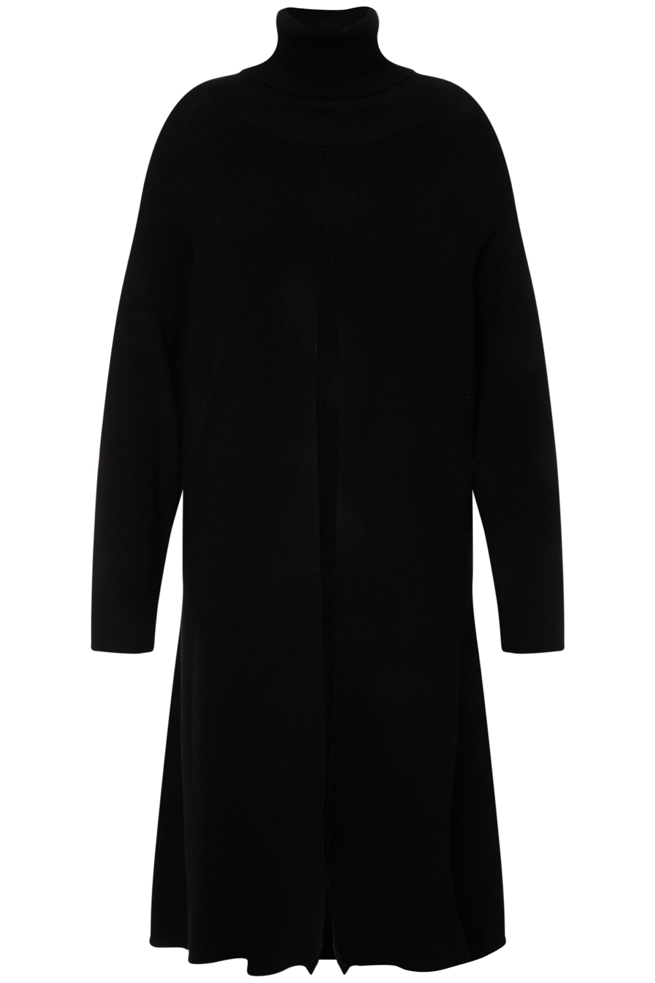 Ulla Popken Pullover in Schwarz: Vorderseite