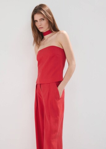 MANGO Loosefit Hose 'Maris' in Rot