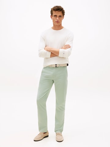 Regular Pantalon chino 'Denton' TOMMY HILFIGER en vert