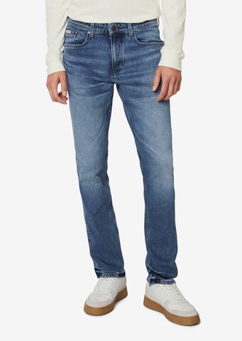 Marc O'Polo DENIM Slimfit Jeans 'Vidar' in Blauw: voorkant