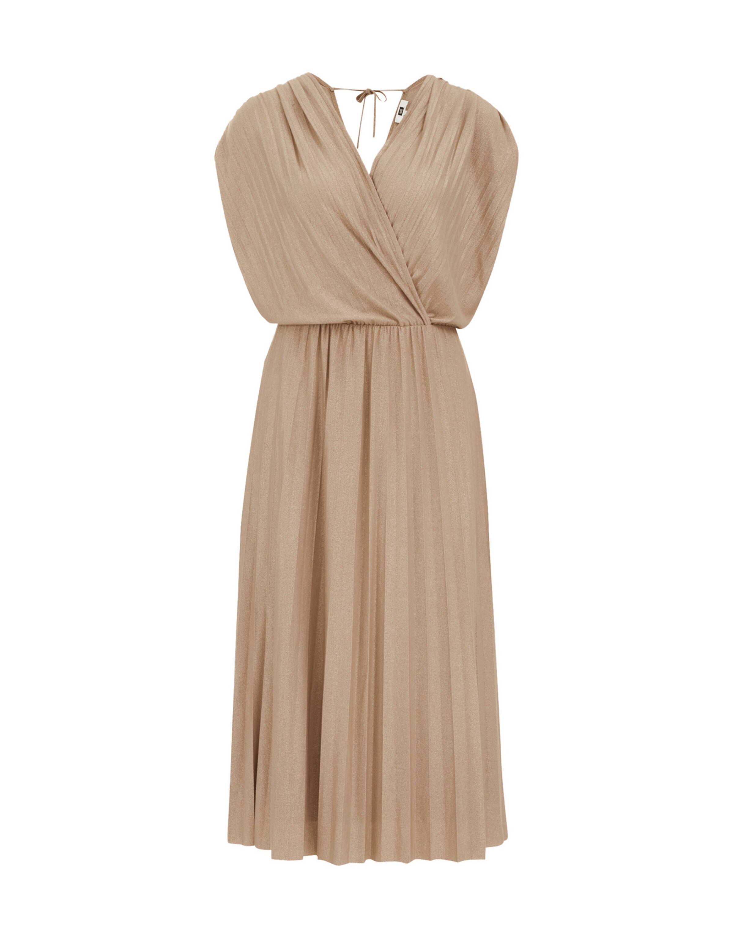 WE Fashion Klänning i guld: framsida