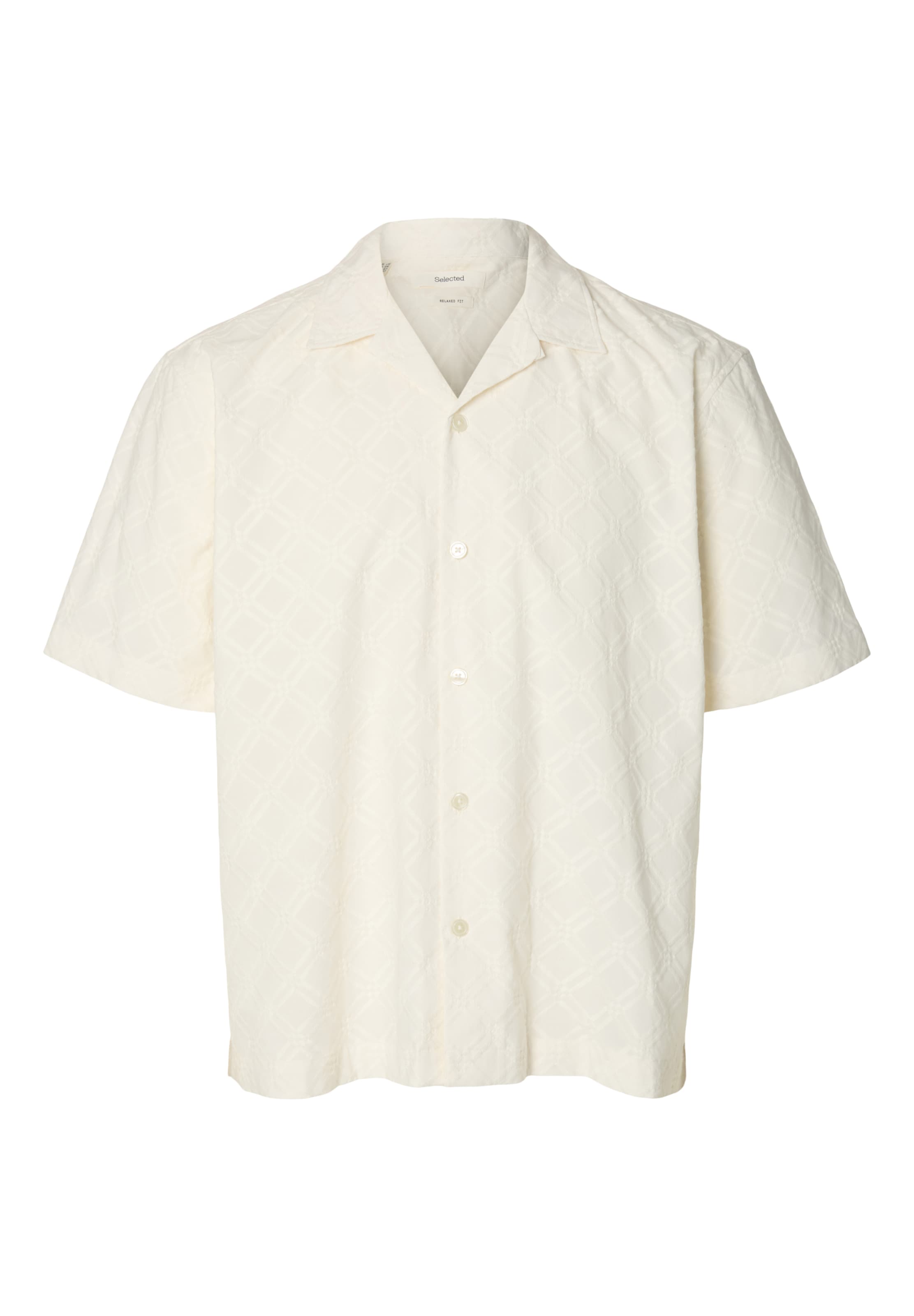 Regular fit Camicia di SELECTED in bianco: frontale