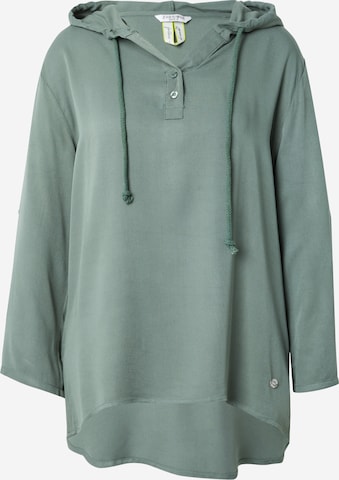 ZABAIONE - Blusa 'Ma44rsha' em verde: frente