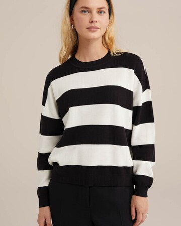 juoda WE Fashion Megztinis: priekis