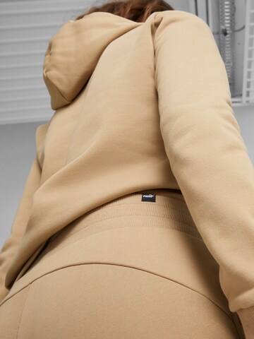 PUMA Tapered Sportbyxa 'Essentials' i brun