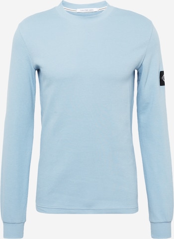 Calvin Klein Jeans Tričko - Modrá: predná strana