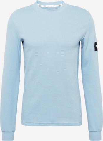 Calvin Klein Jeans Shirt in Blauw: voorkant