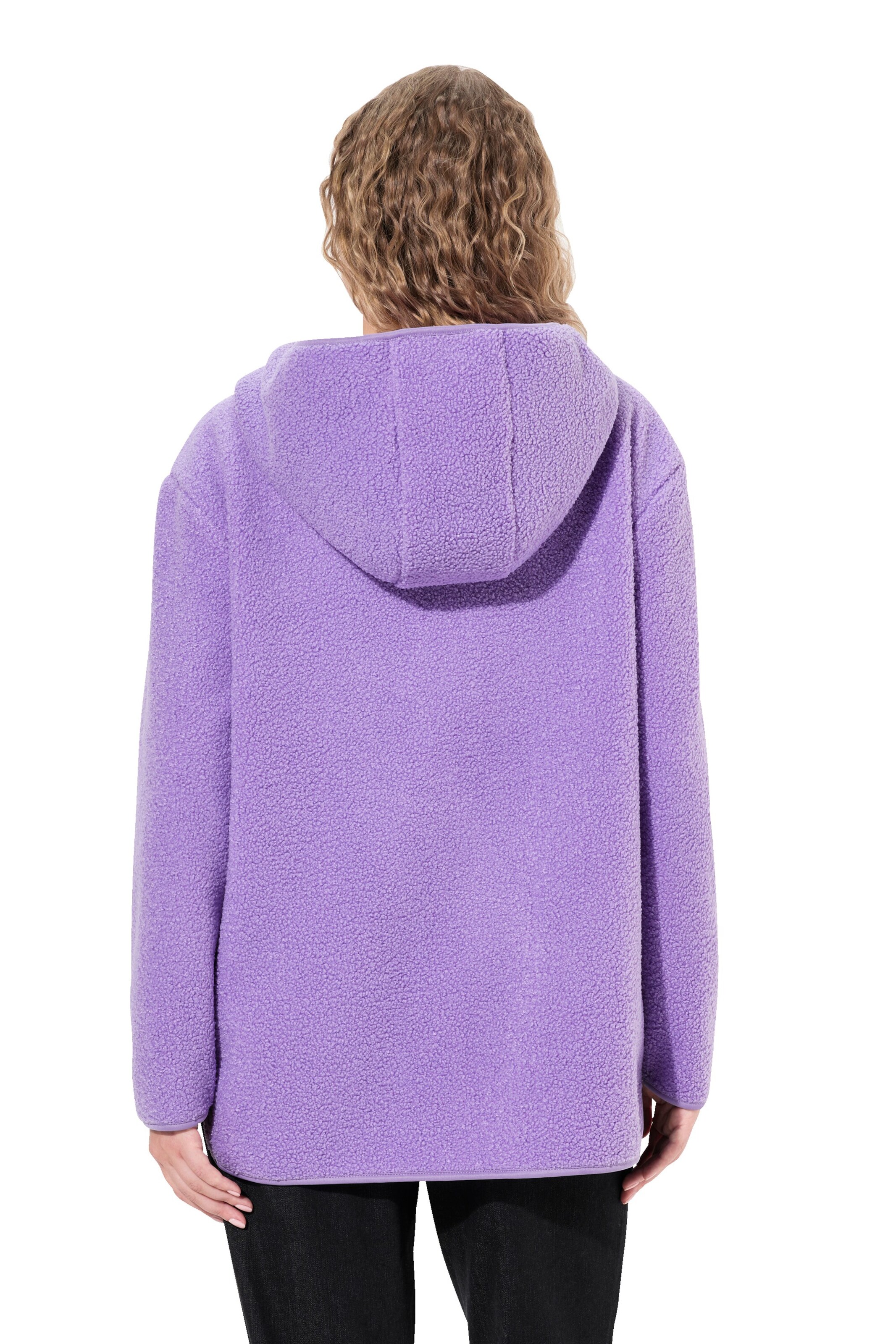 Ulla Popken Sweatshirt in Lila