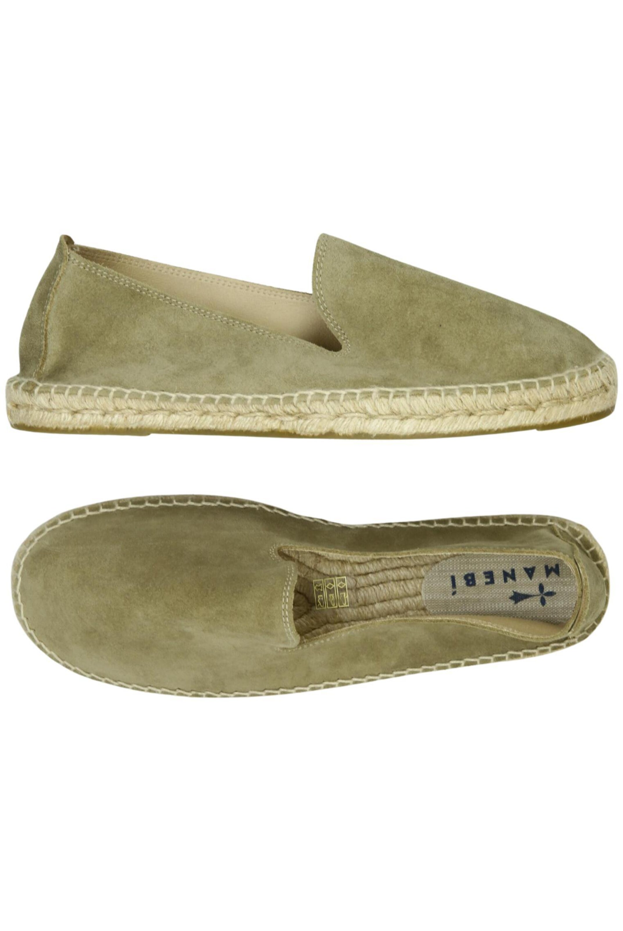 Manebí Halbschuh 45 in Grün: Vorderseite