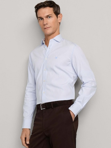 Coupe regular Chemise 'CITY STRIPE' Hackett London en bleu