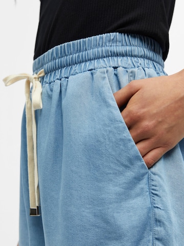 Loosefit Pantalon 'PAULA' OBJECT en bleu