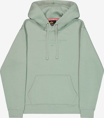 ALPHA INDUSTRIES Bluzka sportowa 'DTM' w kolorze zielony: przód