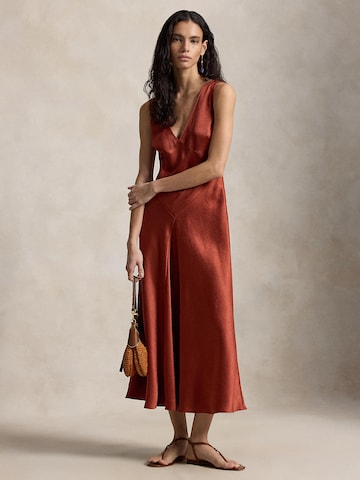 Polo Ralph Lauren Платье в Коричневый: спереди