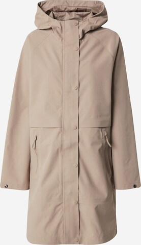 Manteau fonctionnel aim'n en marron : devant