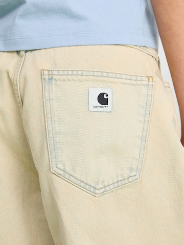 Carhartt WIP Loosefit Jeans 'Brandon Smith' in Beige
