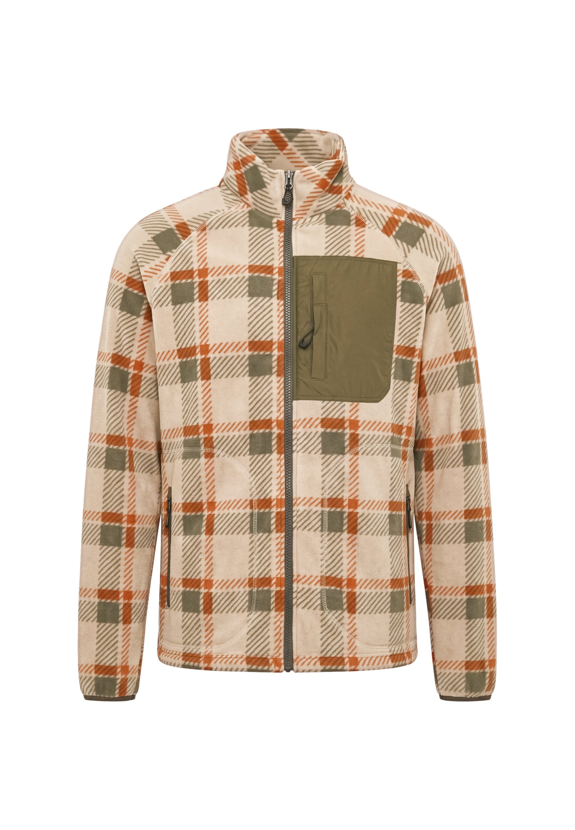 ICEPEAK Funktionele fleece-jas 'MARENGO' in Bruin: voorkant