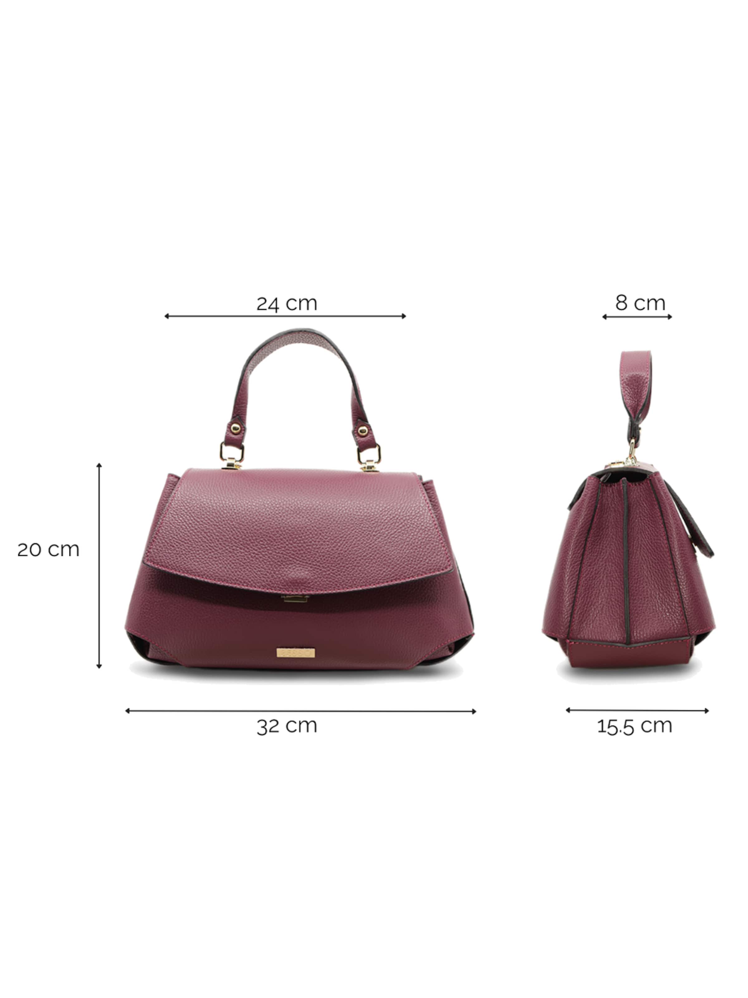 BESSO Handtasche 'Raffinatezza Pura'‌‌‌‌‌‌‌ in Rot