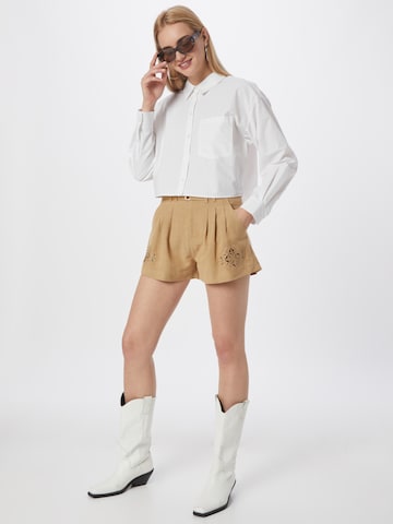 Ipekyol Regular Shorts in Beige