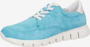 SIOUX Lace-Up Shoes in Blue: front