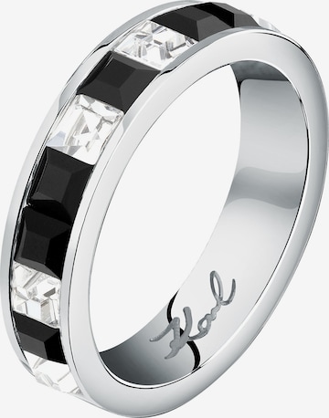 Karl Lagerfeld Ring in Silber: Vorderseite