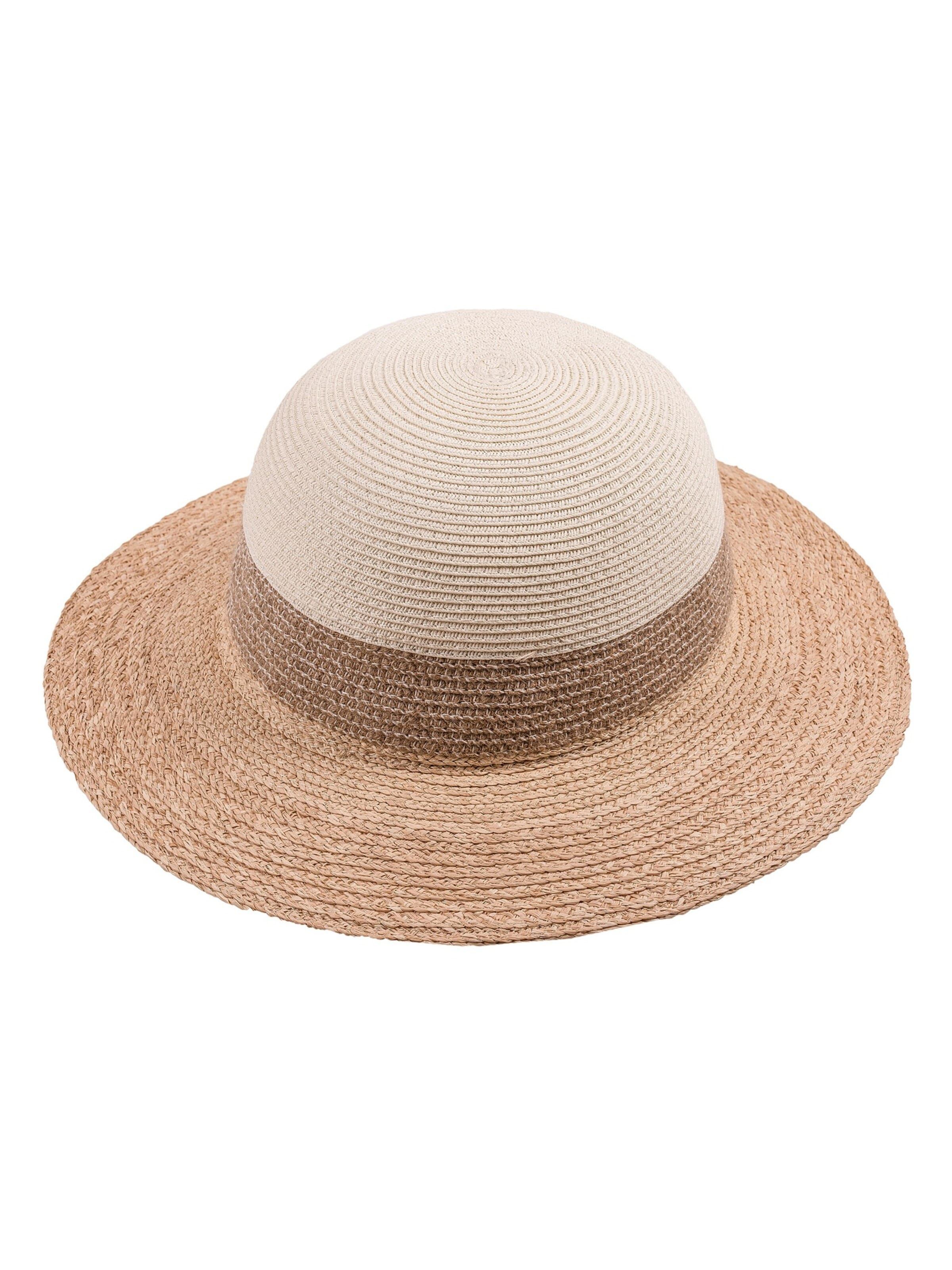 CAPO Hat in Beige: front