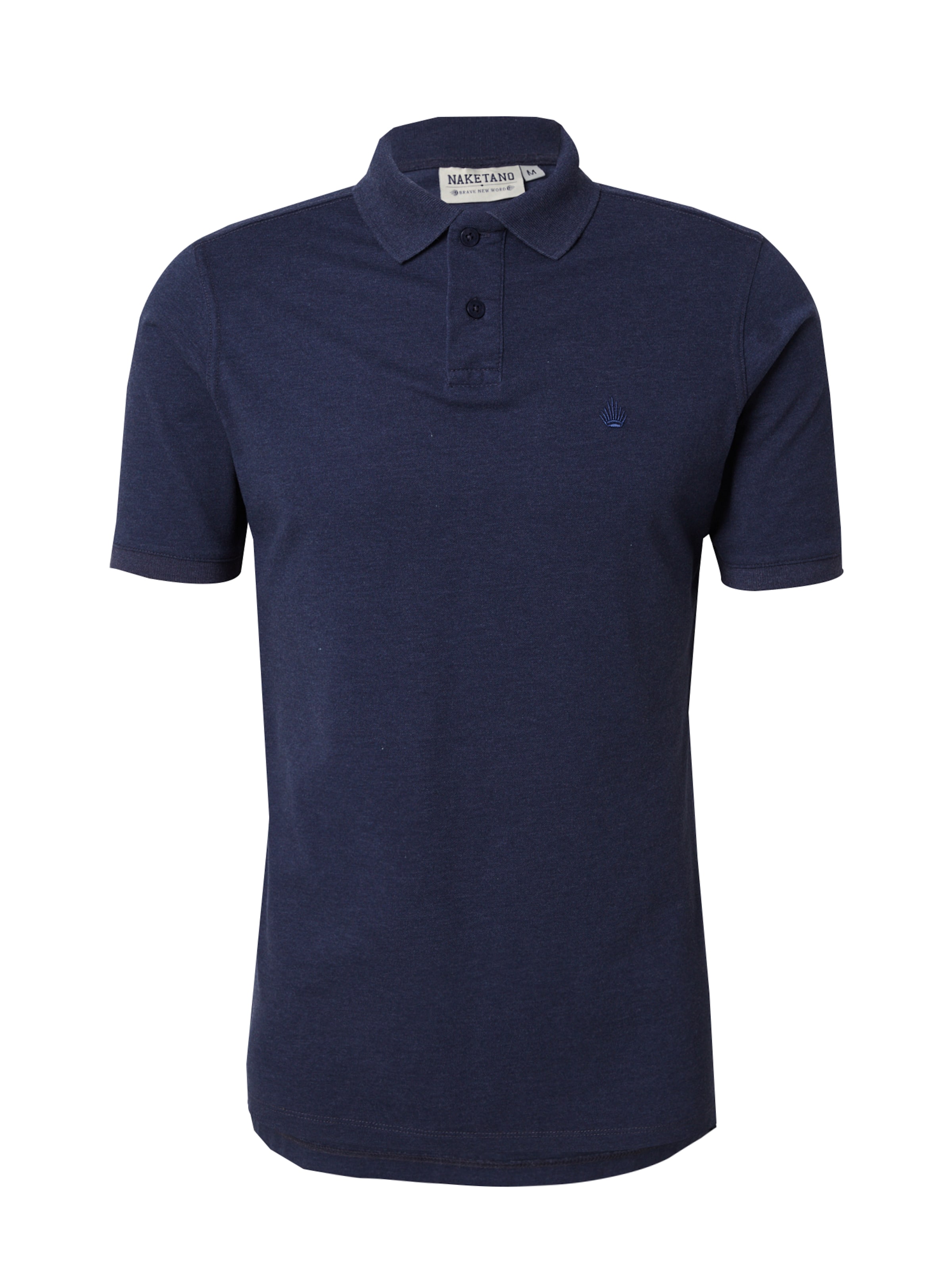 naketano Poloshirt in Blau: Vorderseite