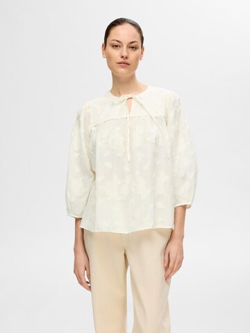 SELECTED FEMME Blouse 'SLFCORINA' in White: front