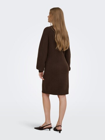 Abito in maglia 'OLMEmma' di Only Maternity in marrone