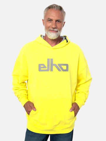 elho Sweatshirt 'Luzern 90' in Yellow: front